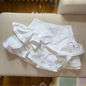 Alice + Olivia white skirt